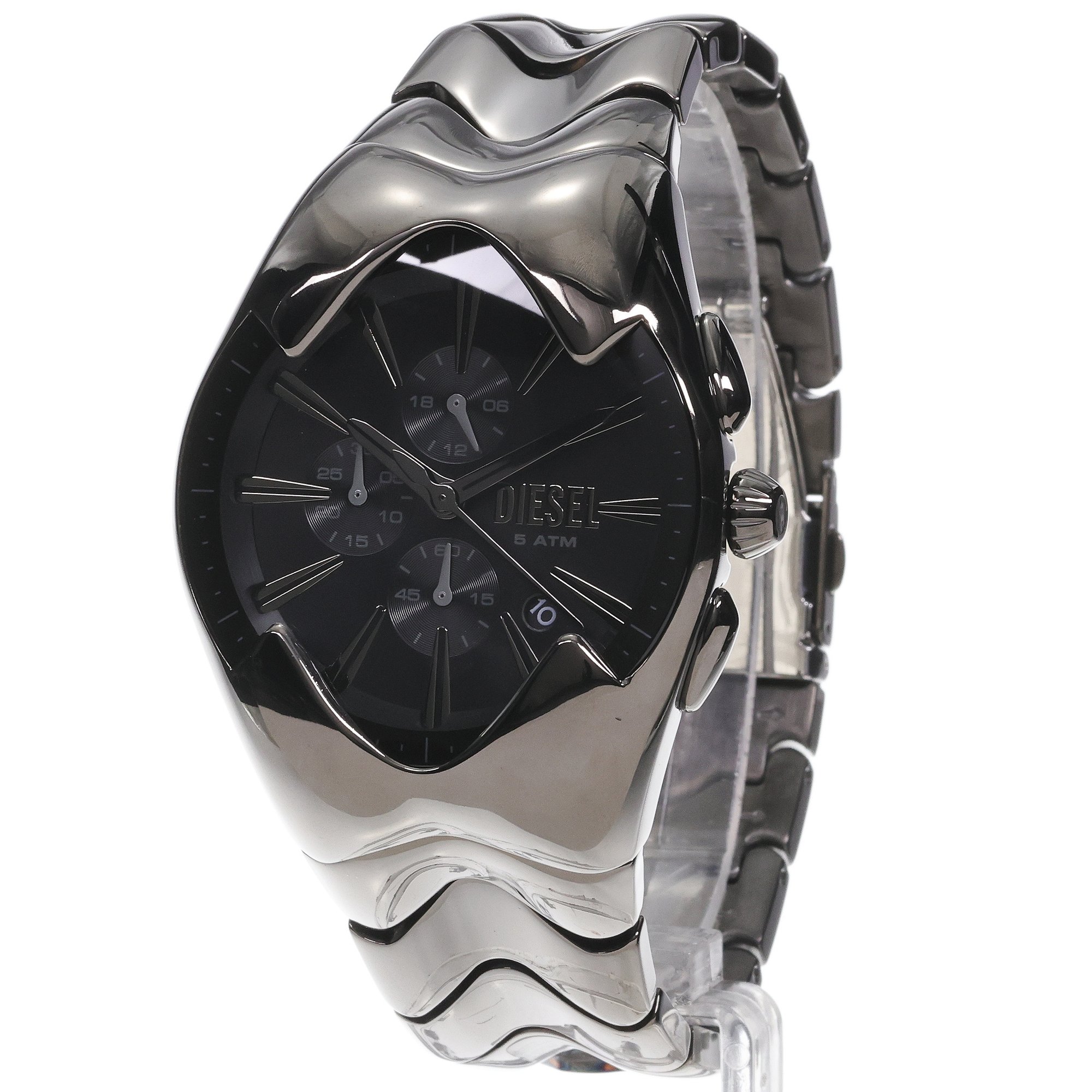 Diesel DZ4682 zegarek szary fashion-modowy Diesel bransoleta - miniatura 2