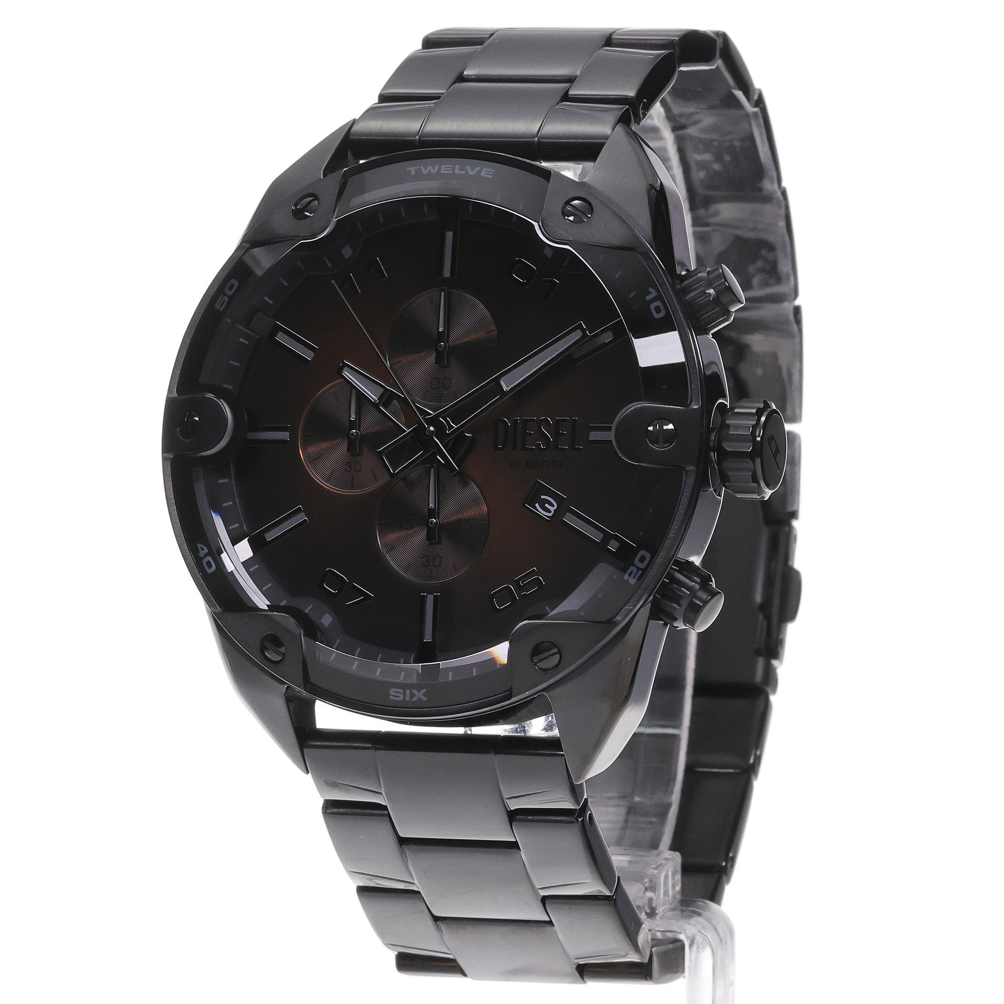 Diesel DZ4691 Stainless Steel zegarek klasyczny Spiked - miniatura 2