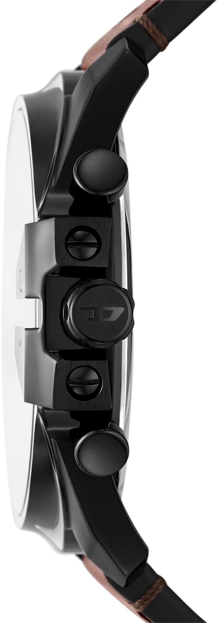 Diesel DZ4692 zegarek czarny klasyczny Spiked bransoleta - miniatura 5