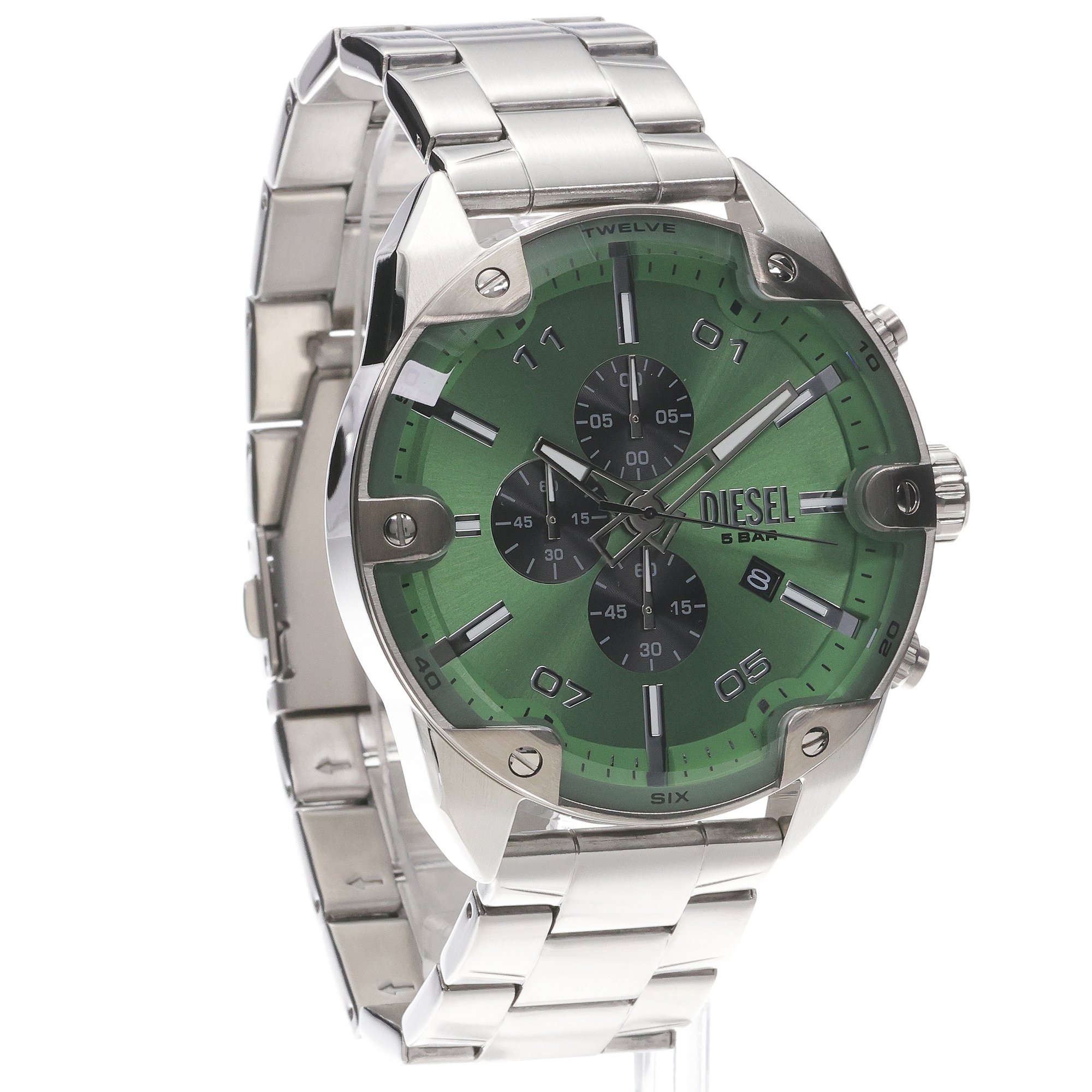 Diesel DZ4712 Spiked Spiked zegarek męski fashion-modowy mineralne
