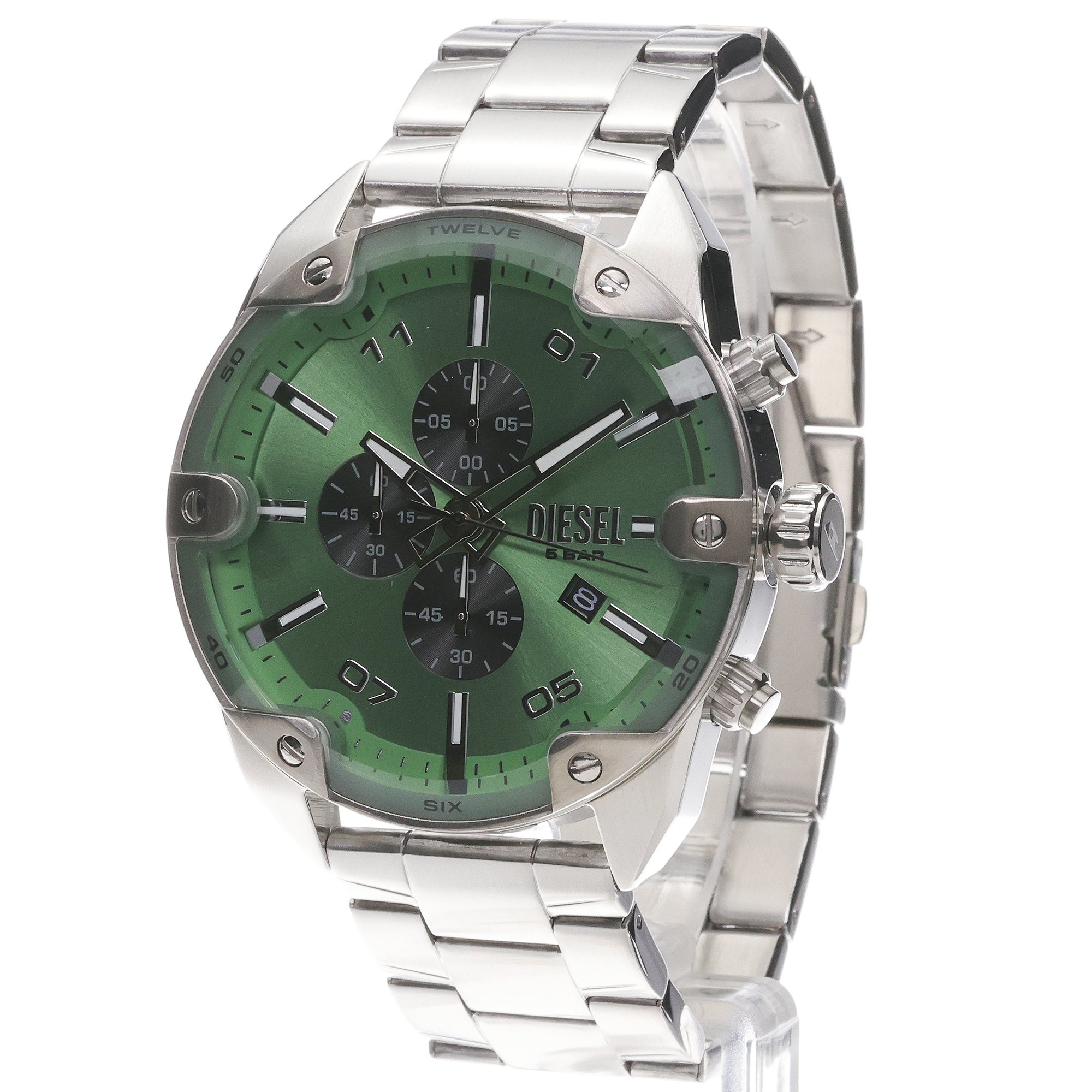Diesel DZ4712 zegarek męski fashion-modowy Spiked bransoleta
