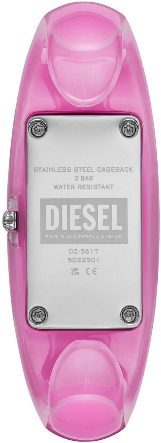 Diesel DZ5617 zegarek różowy fashion-modowy Diesel bransoleta - miniatura 3