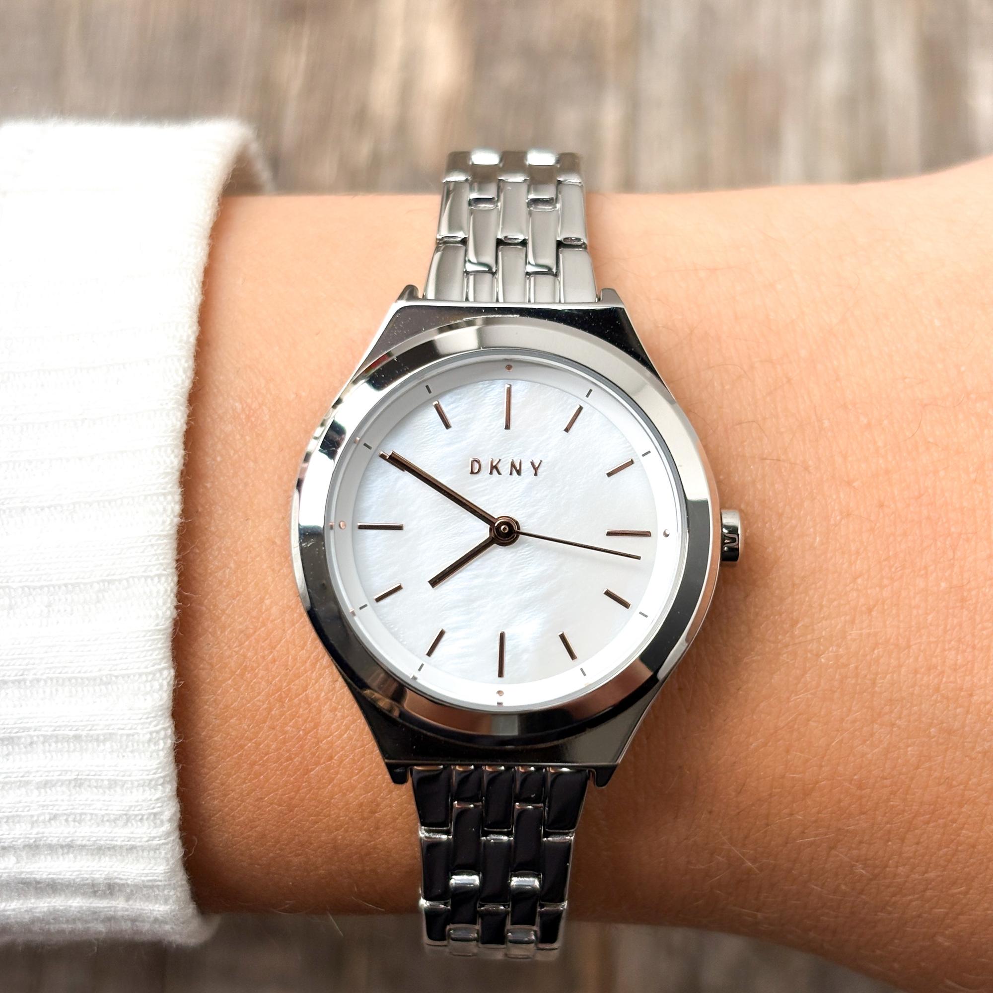 DKNY NY2976 Bransoleta PARSONS zegarek damski klasyczny