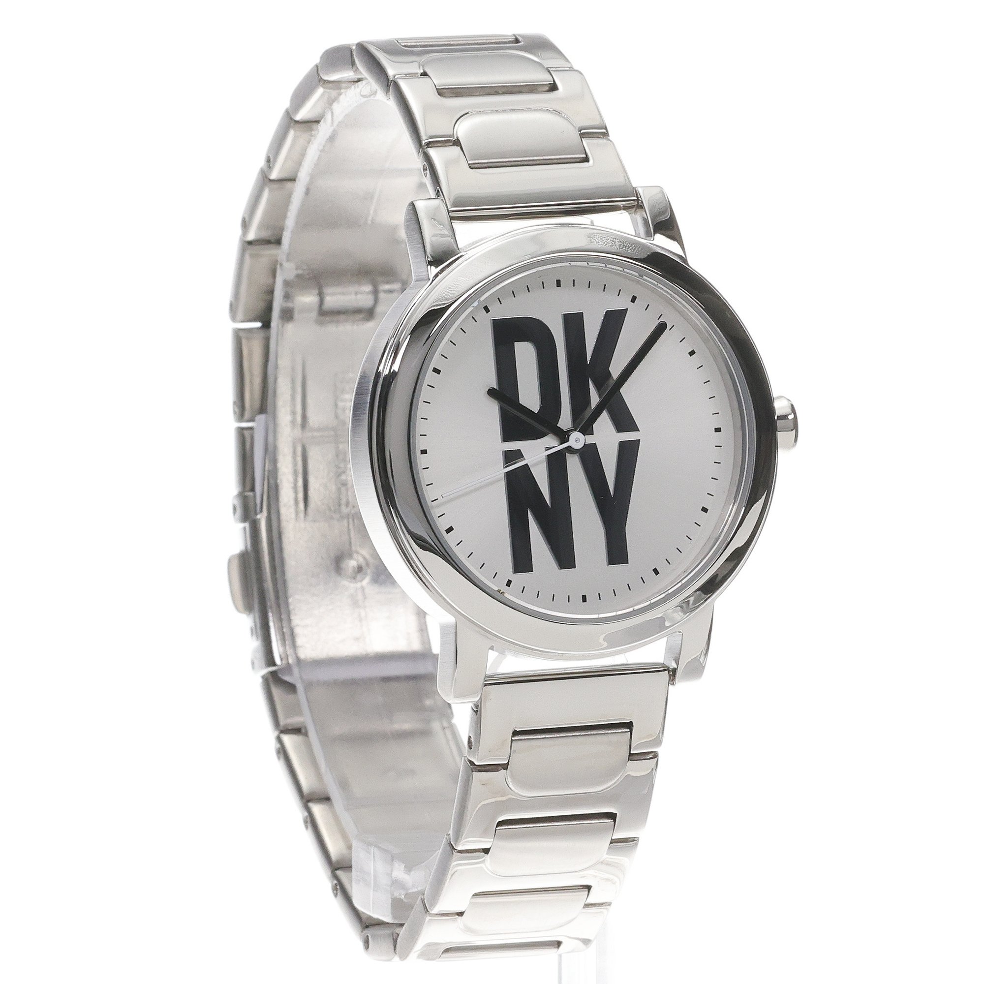 DKNY NY6620 zegarek srebrny klasyczny Bransoleta bransoleta