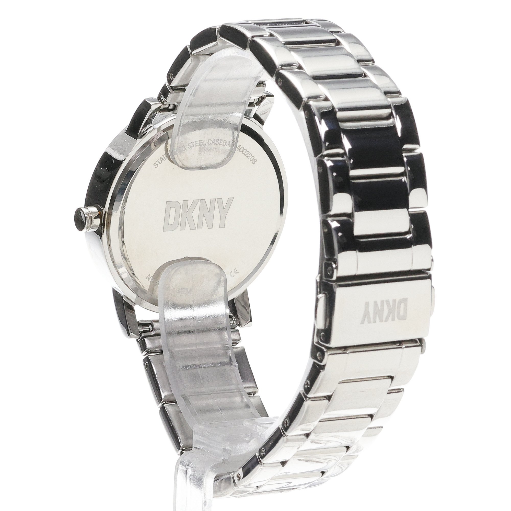 DKNY NY6636 zegarek srebrny klasyczny Bransoleta bransoleta