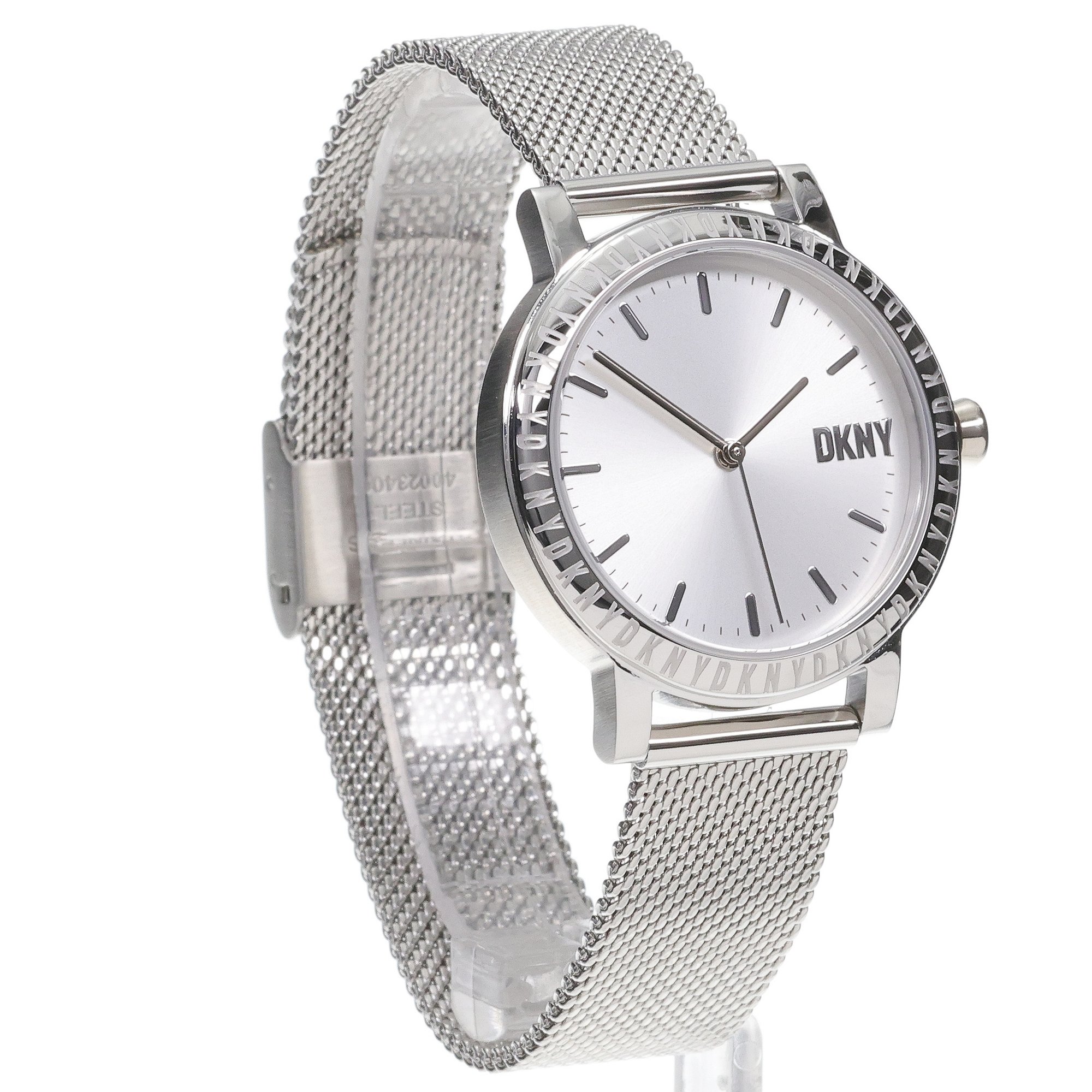 DKNY NY6687 zegarek srebrny fashion-modowy Bransoleta bransoleta