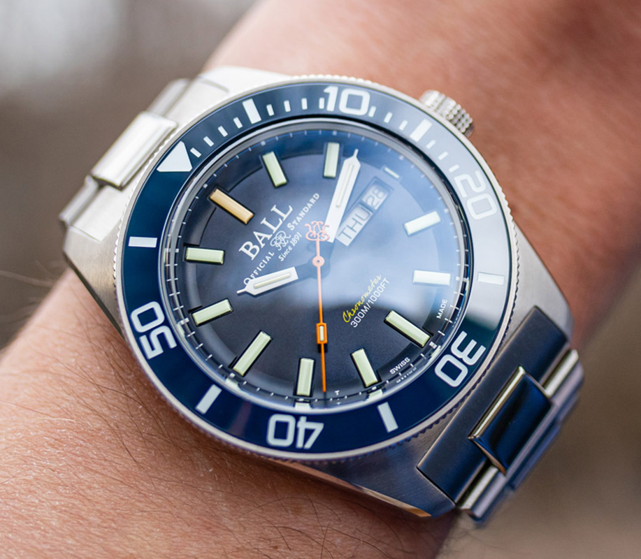 DM3308A-S1C-BE męski zegarek Engineer Master II bransoleta