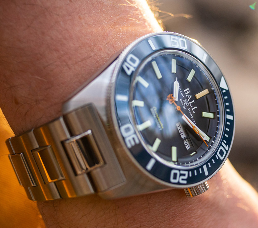 DM3308A-S1C-BE zegarek srebrny klasyczny Engineer Master II bransoleta