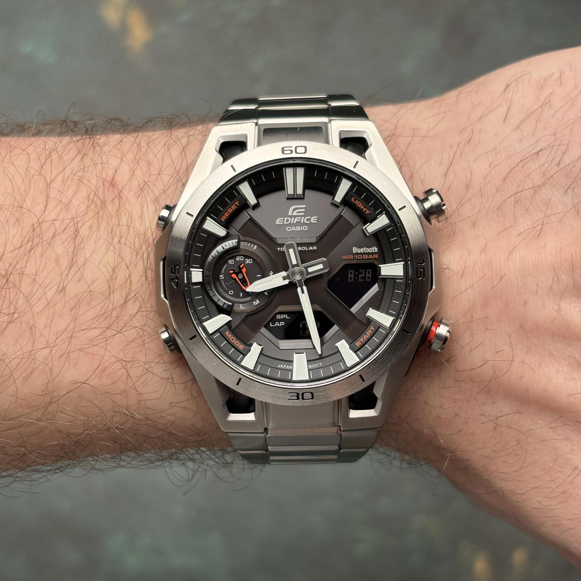 EDIFICE ECB-2300D-1AEF EDIFICE Premium zegarek męski - miniatura 15