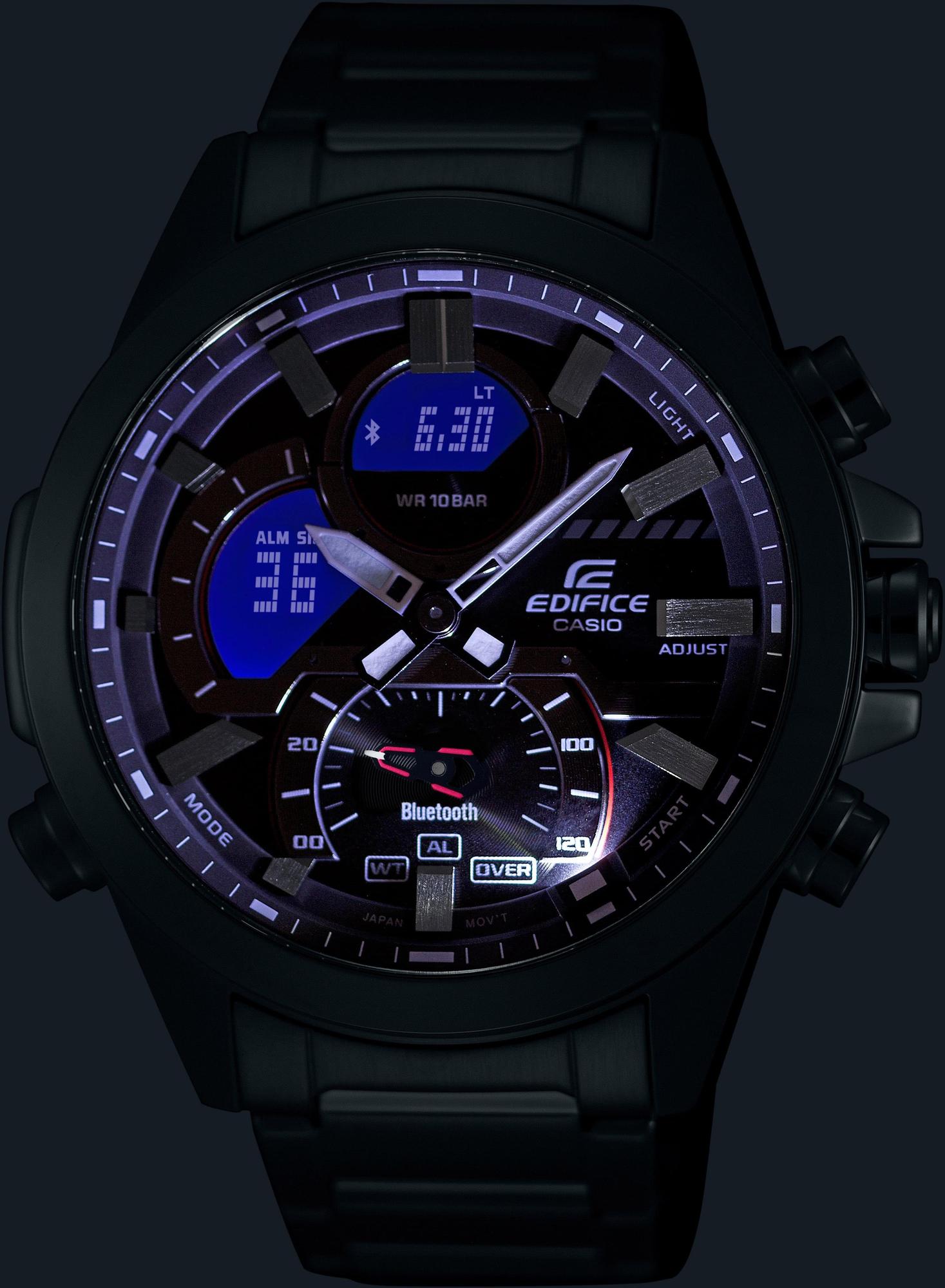 EDIFICE ECB-30D-2AEF zegarek sportowy EDIFICE Premium - miniatura 4