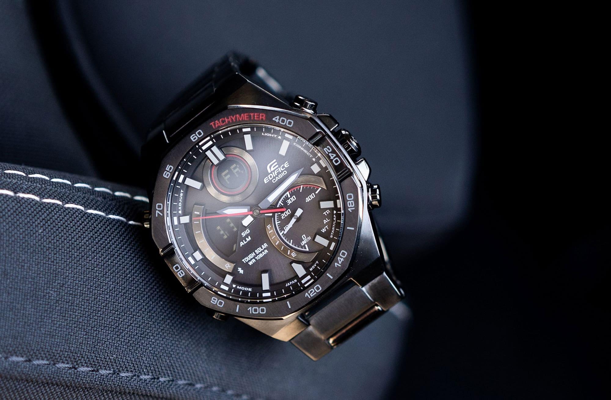 EDIFICE ECB-950DC-1AEF zegarek męski EDIFICE Momentum