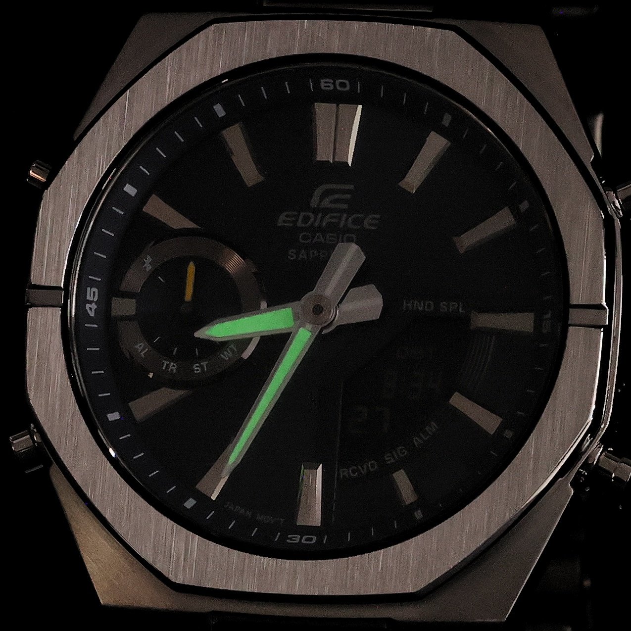 EDIFICE ECB-S10D-2AEF Edifice zegarek męski sportowy szafirowe