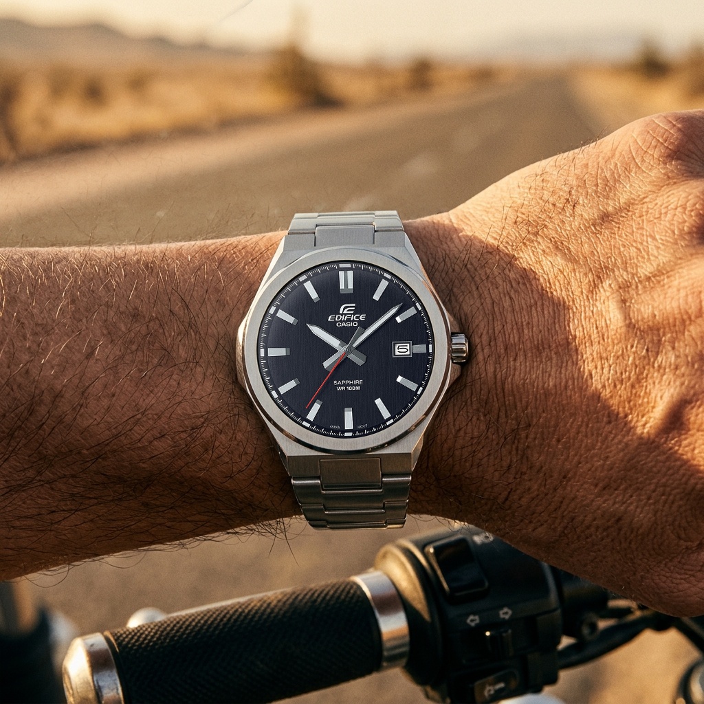 EDIFICE EFB-108D-1AVUEF zegarek klasyczny EDIFICE Momentum