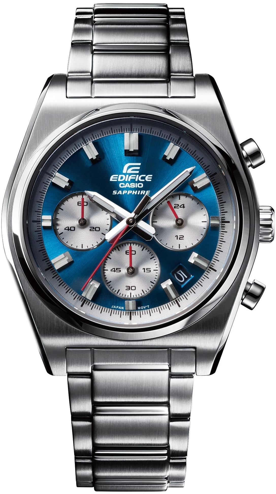 EDIFICE EFB-730D-2AVUEF Edifice zegarek męski szafirowe