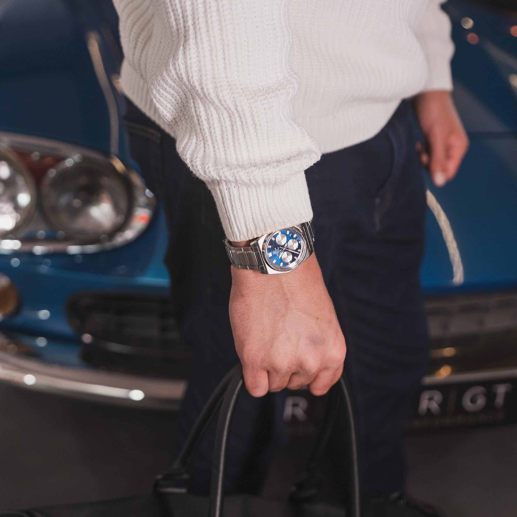 EDIFICE EFB-730D-2AVUEF Edifice zegarek męski szafirowe