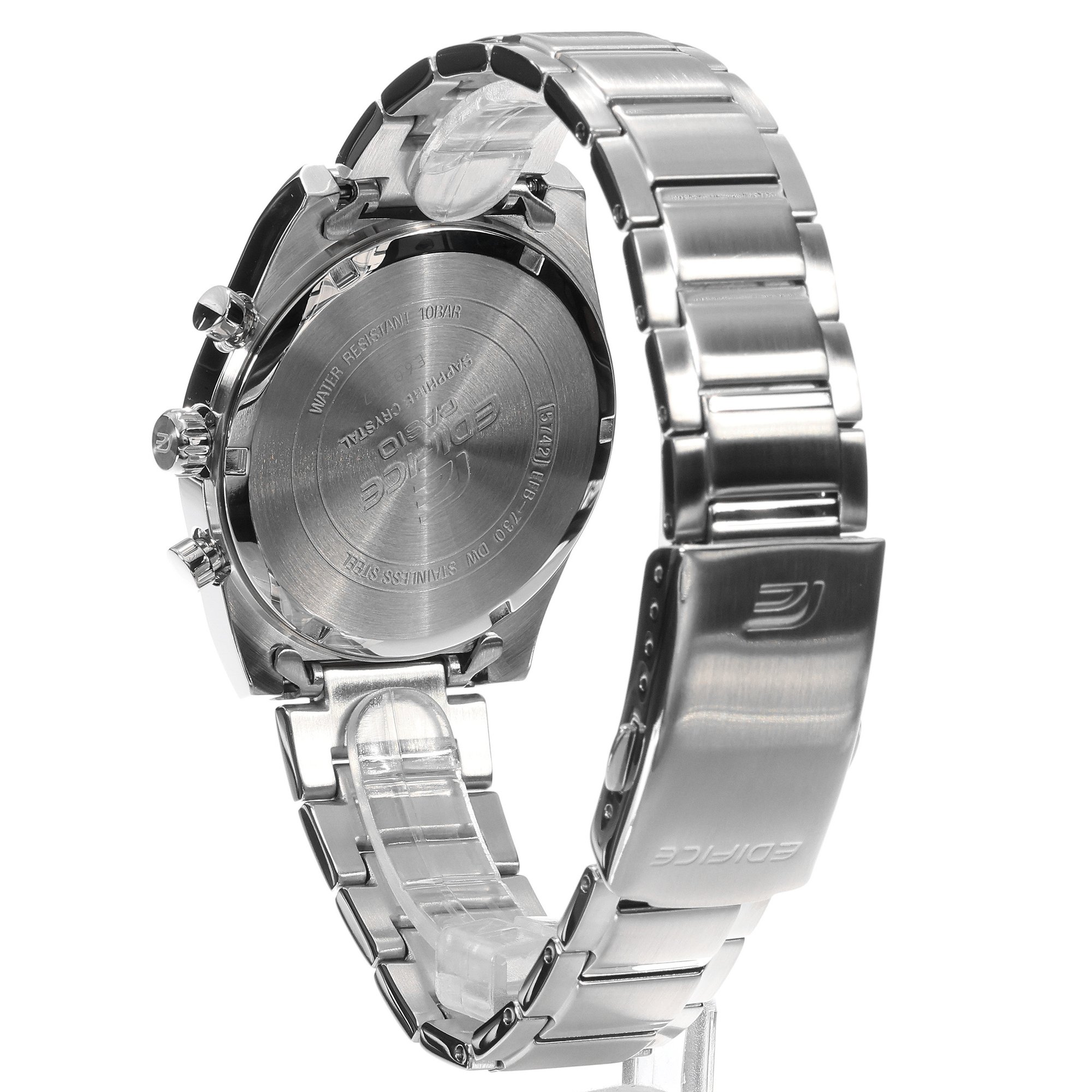EDIFICE EFB-730D-2AVUEF zegarek srebrny Edifice bransoleta