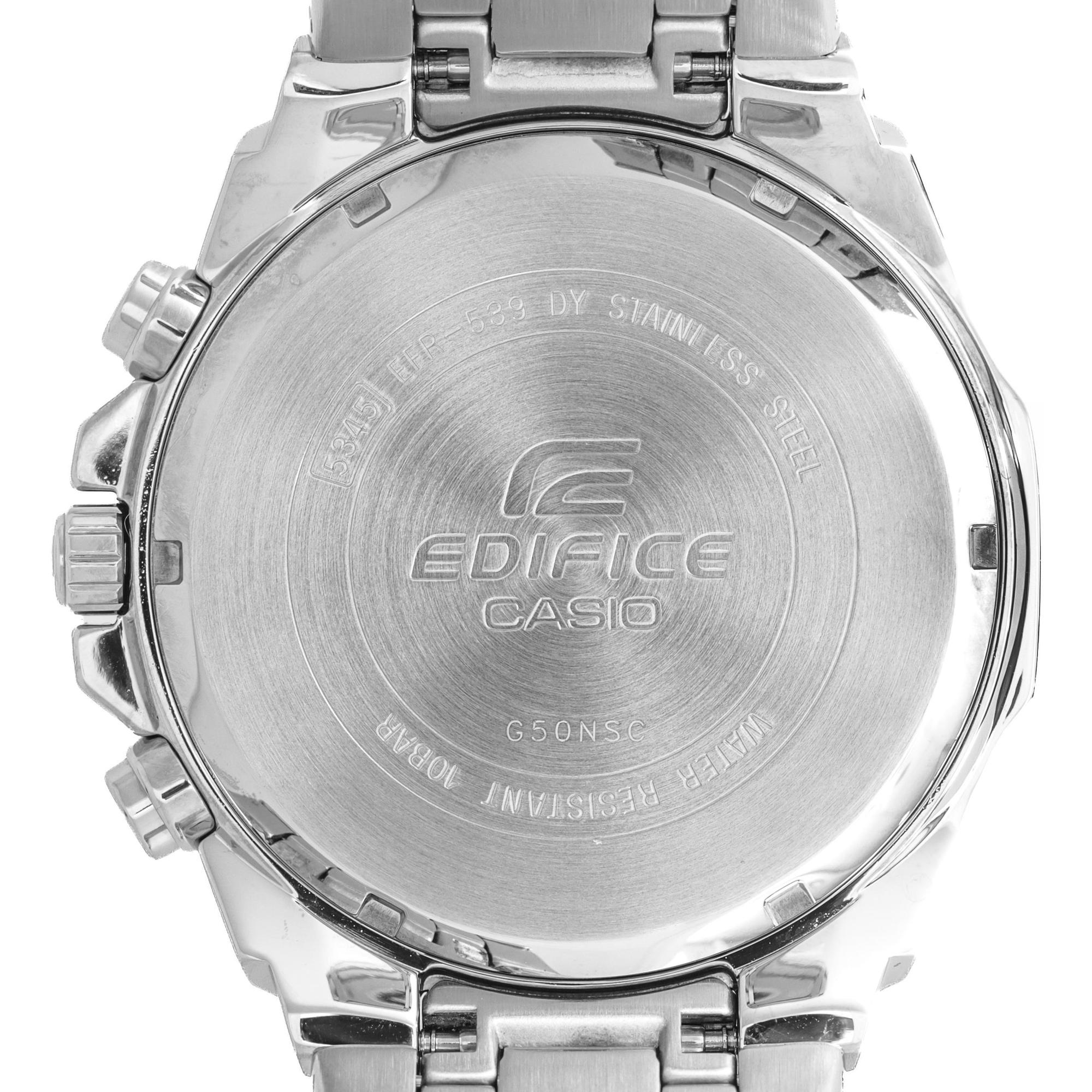 EDIFICE EFR-539D-1A2VUEF EDIFICE Momentum klasyczny zegarek srebrny - miniatura 7
