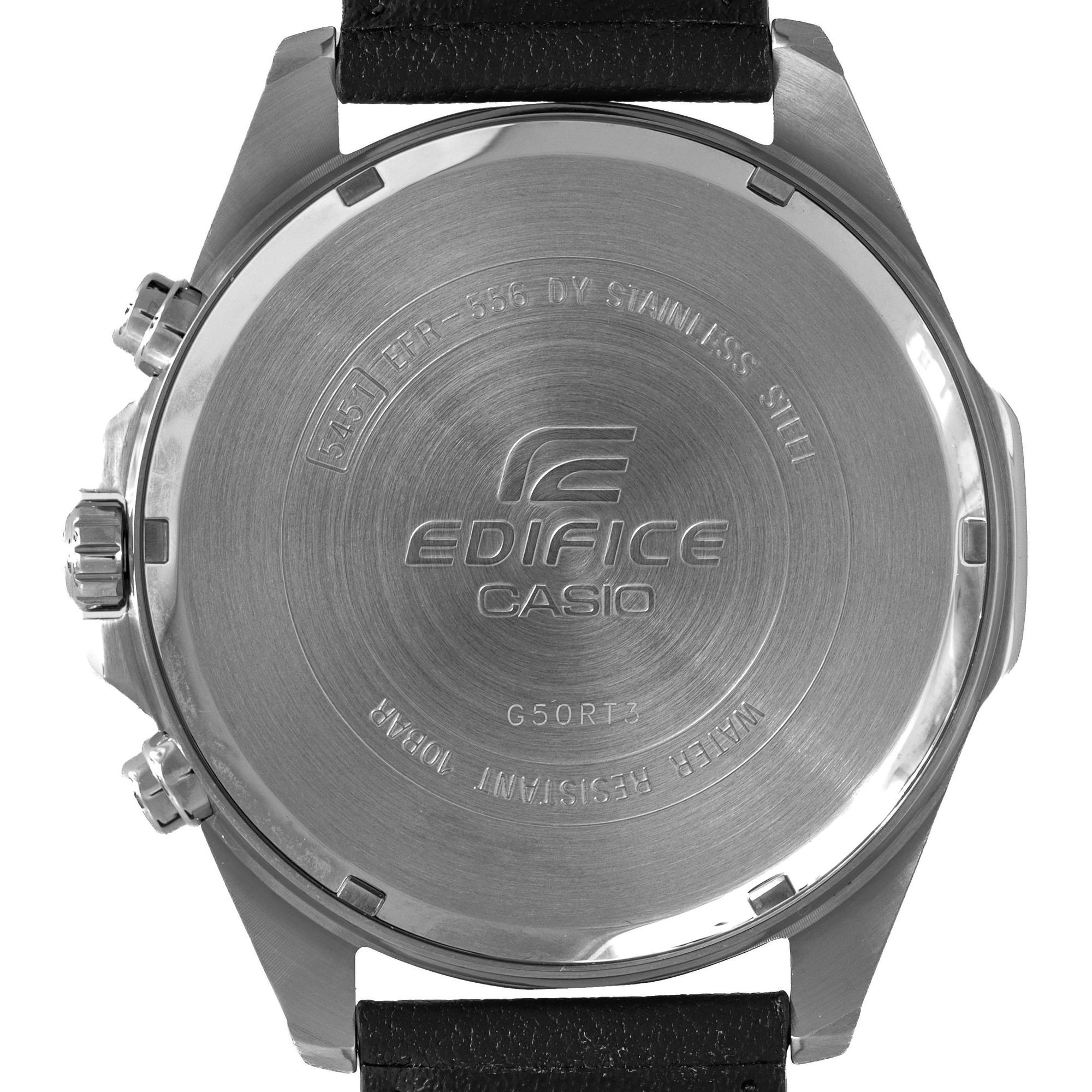EDIFICE EFR-556L-1AVUEF zegarek srebrny klasyczny EDIFICE Momentum pasek - miniatura 3