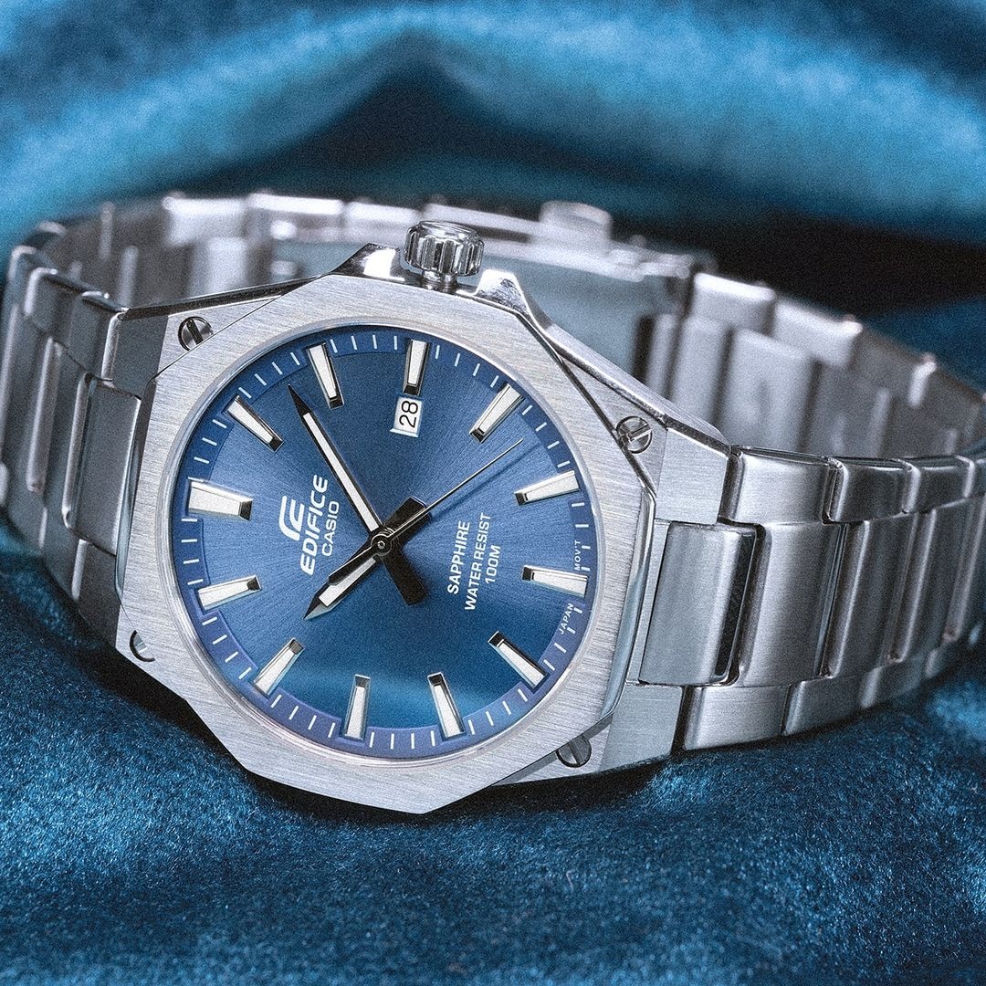 EDIFICE EFR-S108D-2AVUEF Edifice zegarek męski klasyczny szafirowe - miniatura 8
