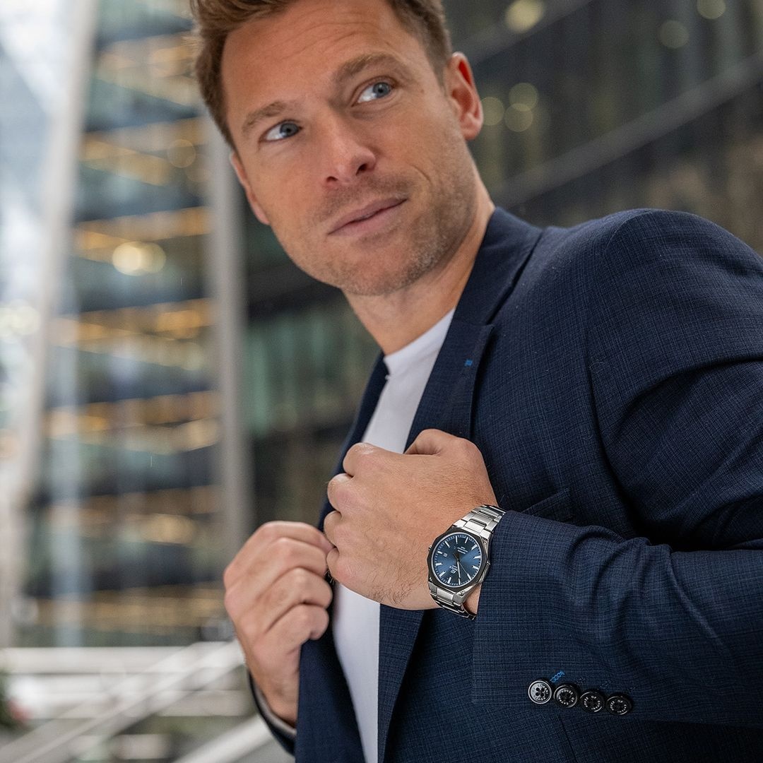 EDIFICE EFR-S108D-2AVUEF zegarek męski klasyczny Edifice bransoleta - miniatura 10
