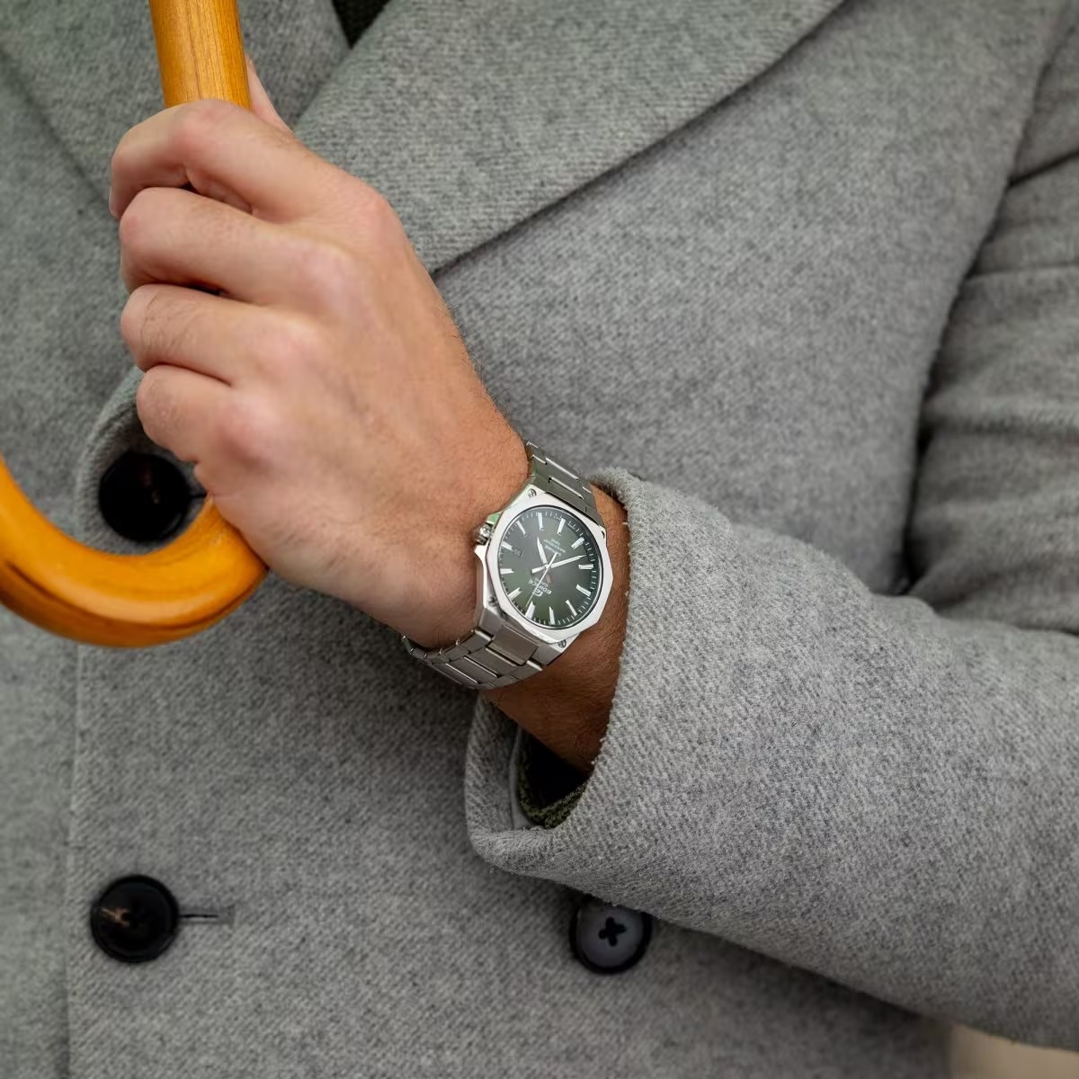 EDIFICE EFR-S108D-3AVUEF zegarek męski klasyczny Edifice bransoleta - miniatura 8