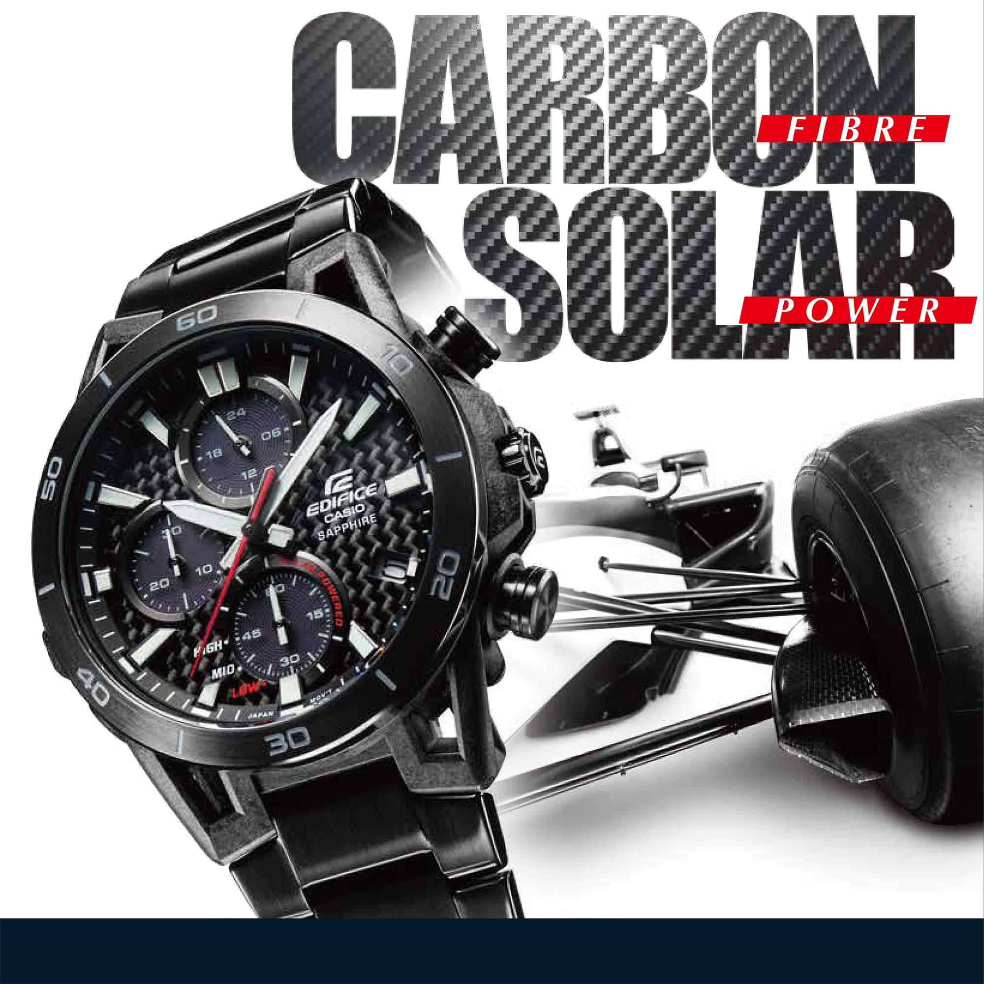 EDIFICE EFS-S640DC-1AVUEF EDIFICE Premium EDIFICE SOSPENSIONE zegarek męski sportowy szafirowe