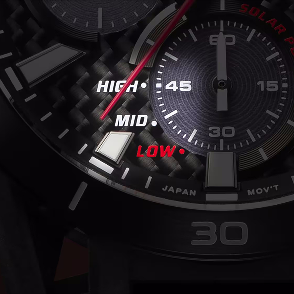 EDIFICE EFS-S640DC-1AVUEF zegarek czarny sportowy EDIFICE Premium bransoleta