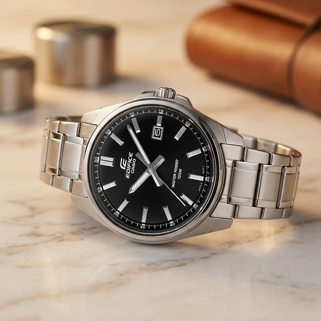 EDIFICE EFV-150D-1AVUEF męski zegarek EDIFICE Momentum bransoleta