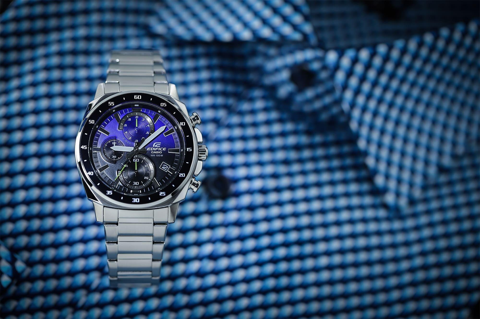 EDIFICE EFV-600D-2AVUEF zegarek męski EDIFICE Momentum