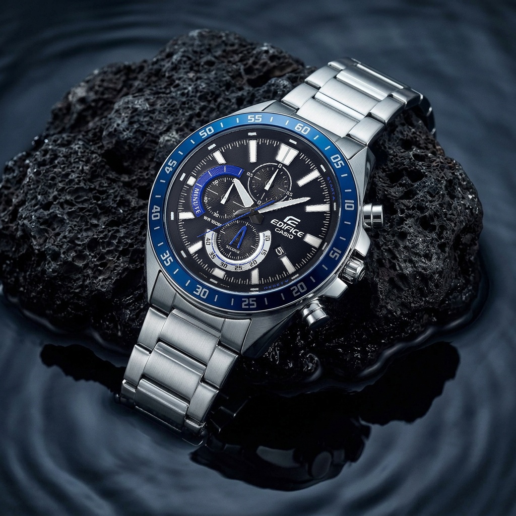 EDIFICE EFV-620D-1A2VUEF zegarek męski EDIFICE Momentum - miniatura 2