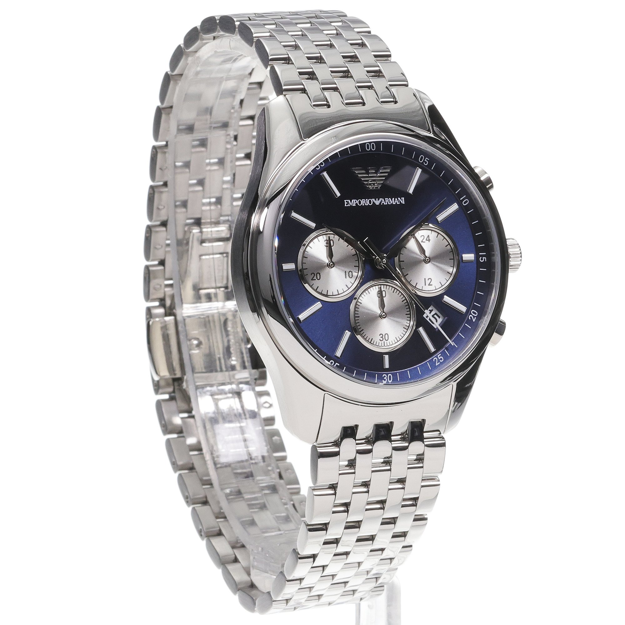 Emporio Armani AR11582 zegarek srebrny sportowy Sports and Fashion bransoleta