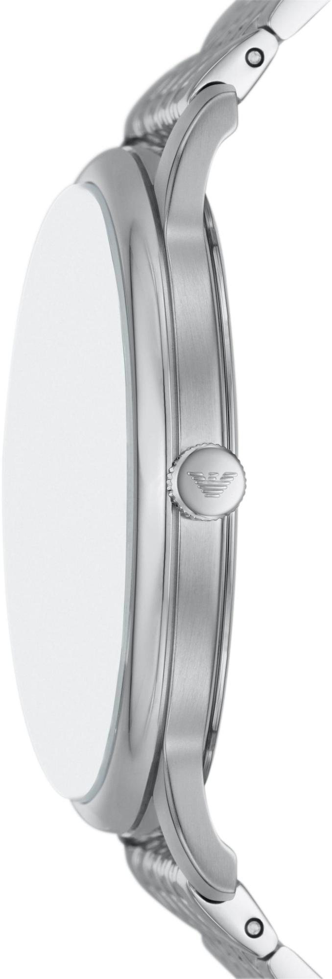 Emporio Armani AR11600 zegarek srebrny klasyczny Classics bransoleta - miniatura 2