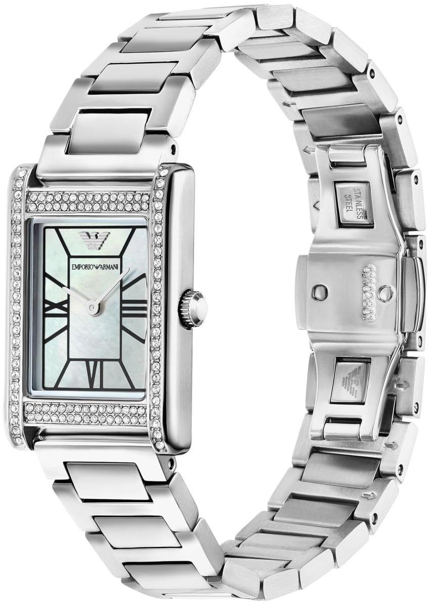 Emporio Armani AR11625 zegarek srebrny fashion-modowy Ladies bransoleta - miniatura 5