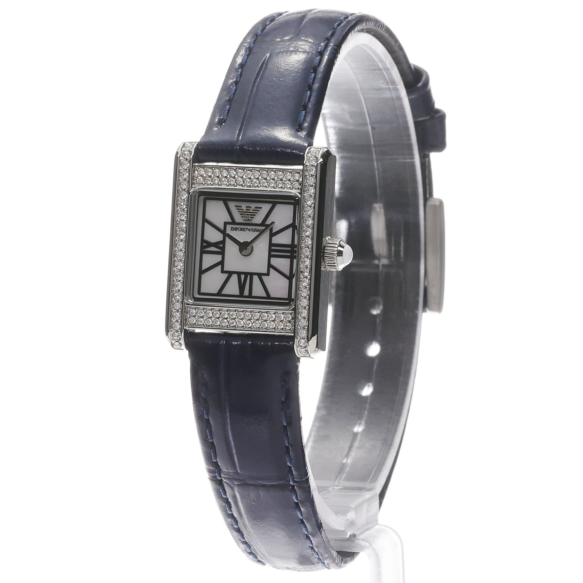 Emporio Armani AR11718 Genni Ladies fashion-modowy zegarek srebrny - miniatura 2