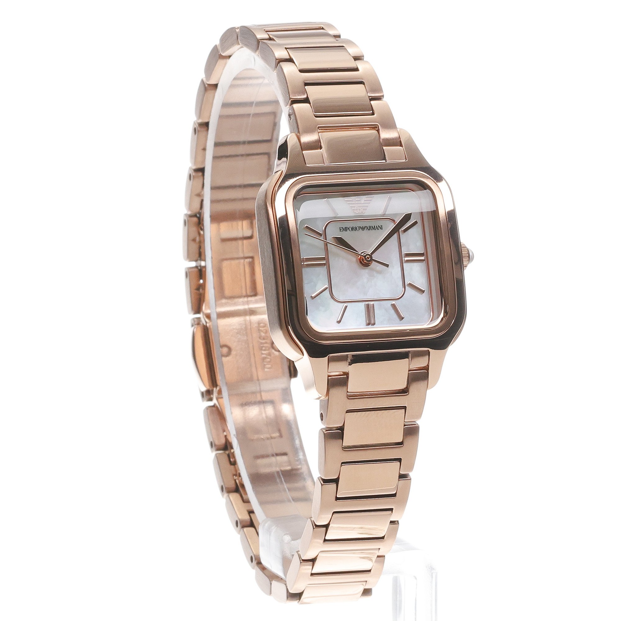 Emporio Armani AR11743 zegarek różowe złoto klasyczny Ladies bransoleta - miniatura 3