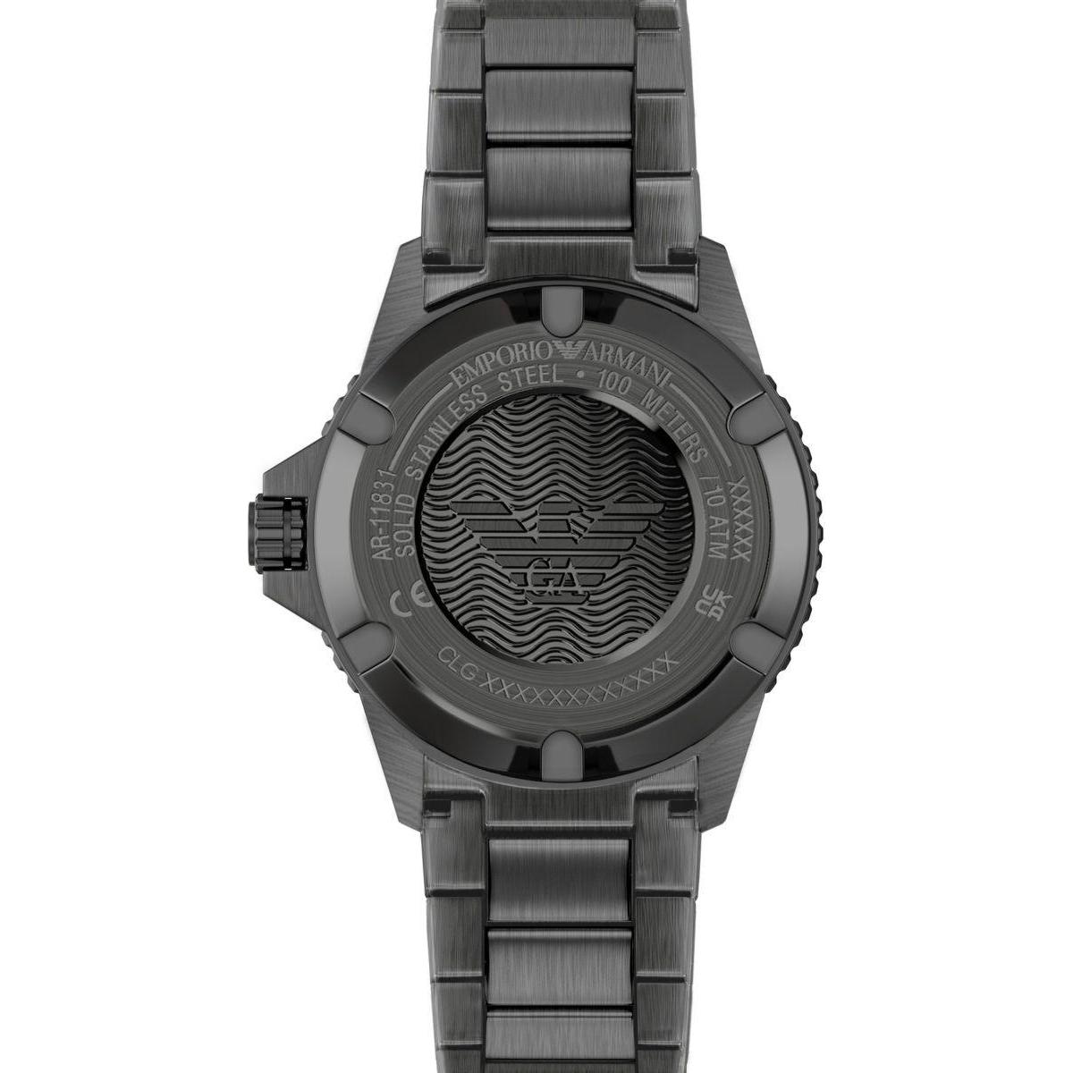 Emporio Armani AR11831 zegarek męski klasyczny World Explorer bransoleta - miniatura 5