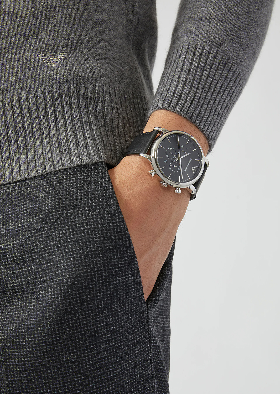 Emporio Armani AR1828 Sports and Fashion LUIGI zegarek męski klasyczny mineralne