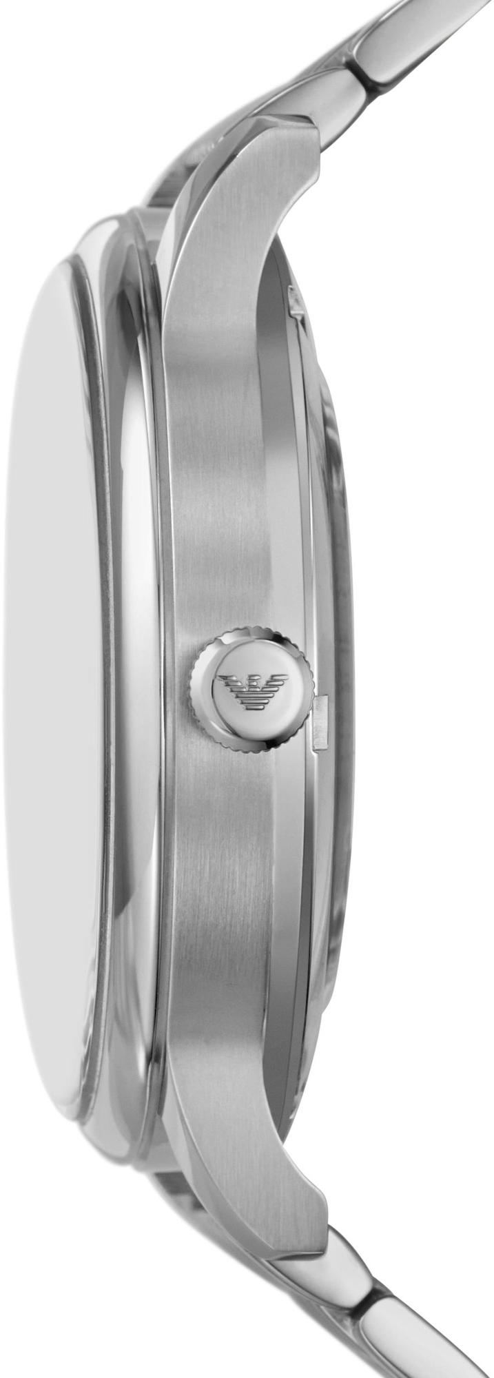 Emporio Armani AR60081 MINIMALIST AUTOMATIC Minimalist klasyczny zegarek srebrny - miniatura 6