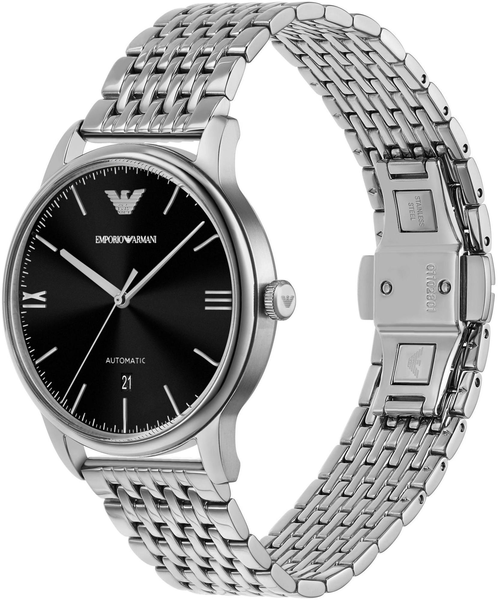 Emporio Armani AR60081 Minimalist MINIMALIST AUTOMATIC zegarek męski klasyczny mineralne - miniatura 5
