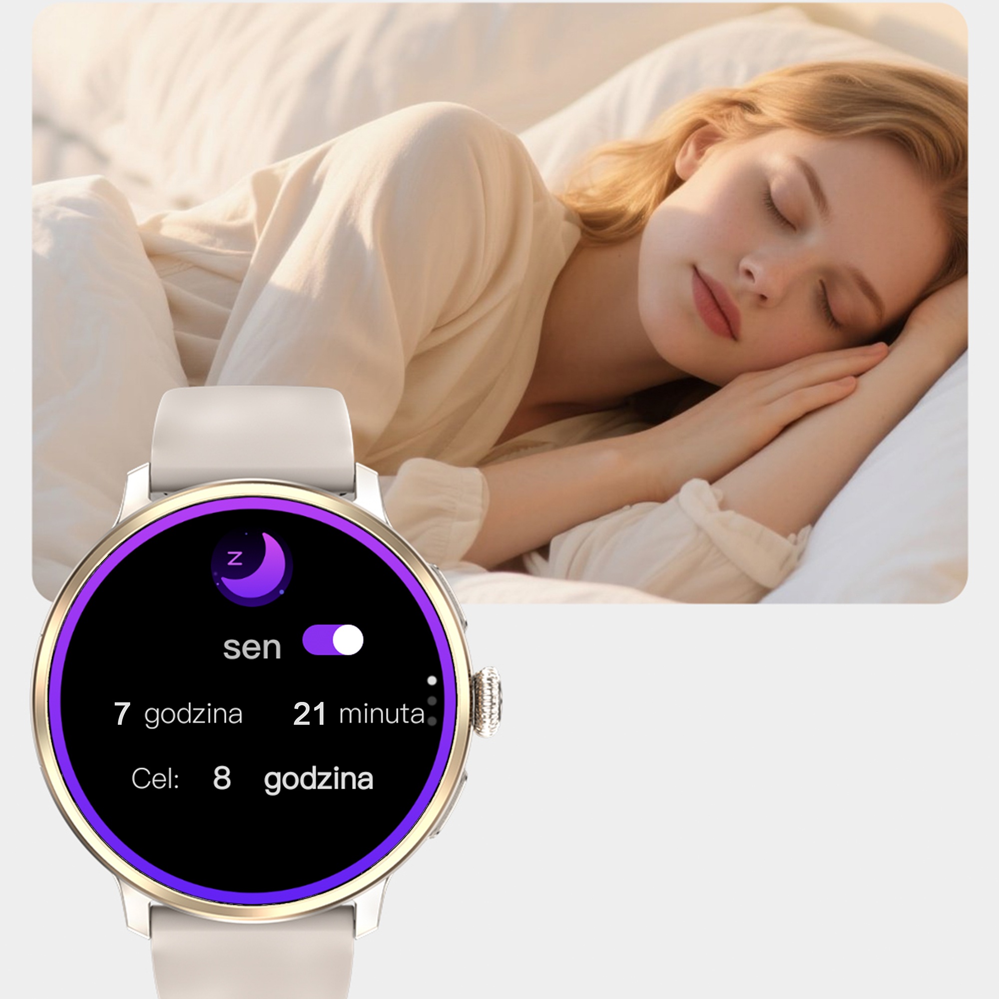 Enter AIWH88115531 zegarek damski klasyczny AiWatch Android pasek