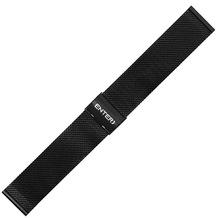 Enter BAIW2201040404 Bransoleta Mesh Czarna Enter - zdjęcie 1