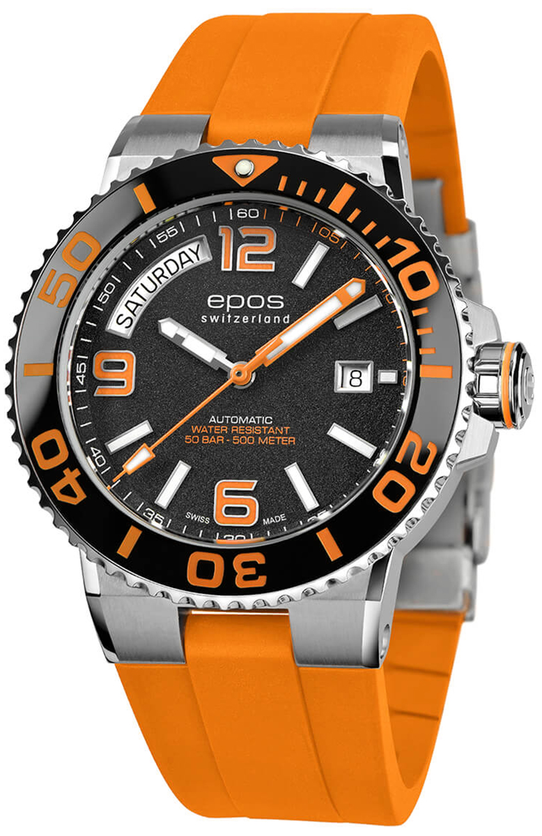 Sportive 3441 Diver Day Date Epos 3441.142.99.92.52 