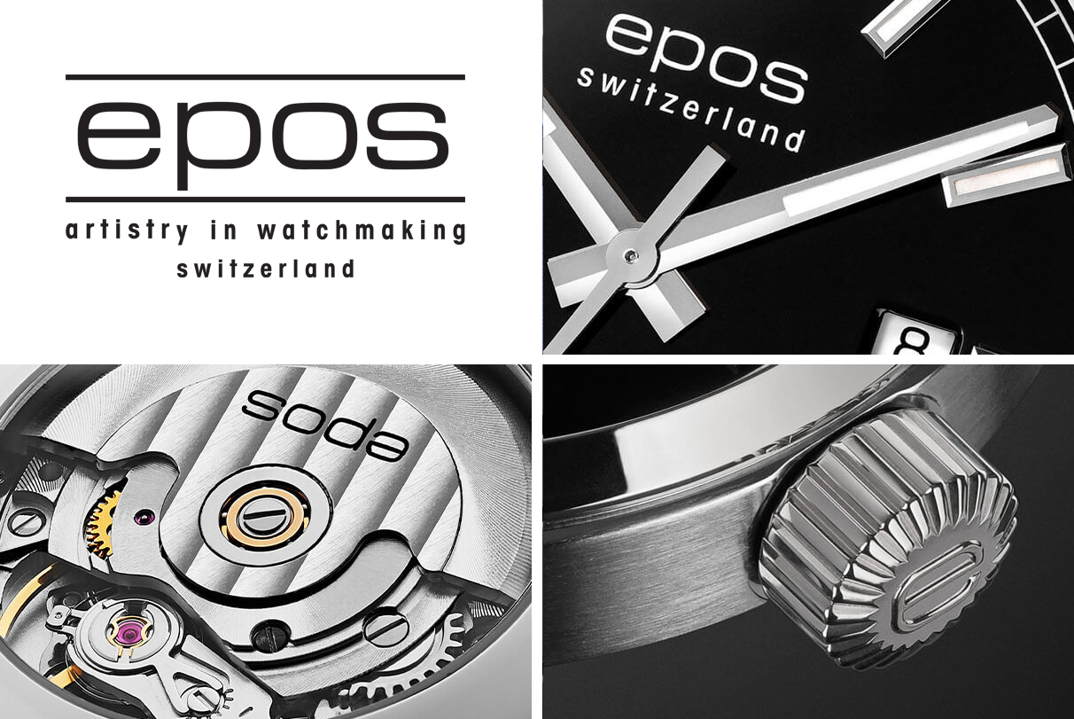 Epos 3501132201525 zegarek srebrny klasyczny Passion pasek