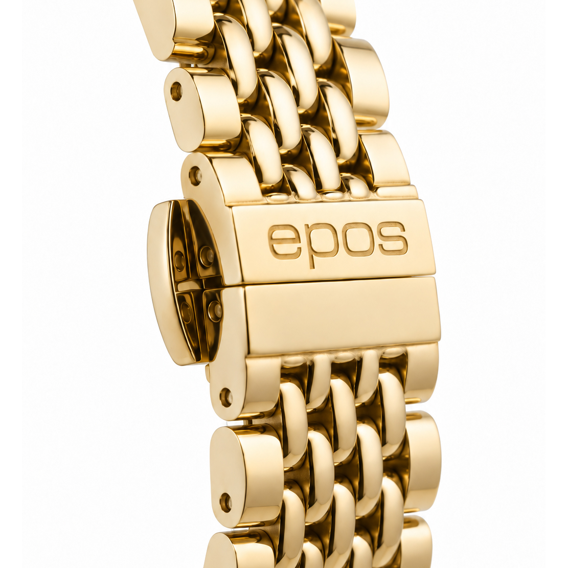 Epos 8002702228532 zegarek złoty klasyczny Ladies bransoleta