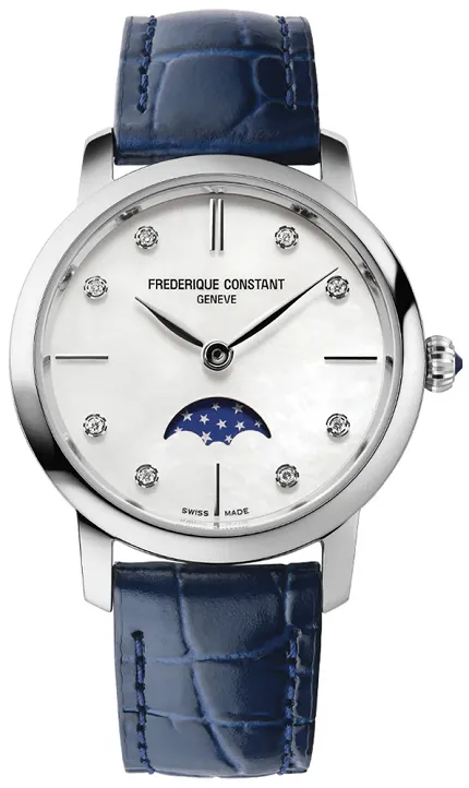 Frederique Constant FC-206MPWD1S6 Slimline SLIMLINE LADIES MOONPHASE - zdjęcie 1