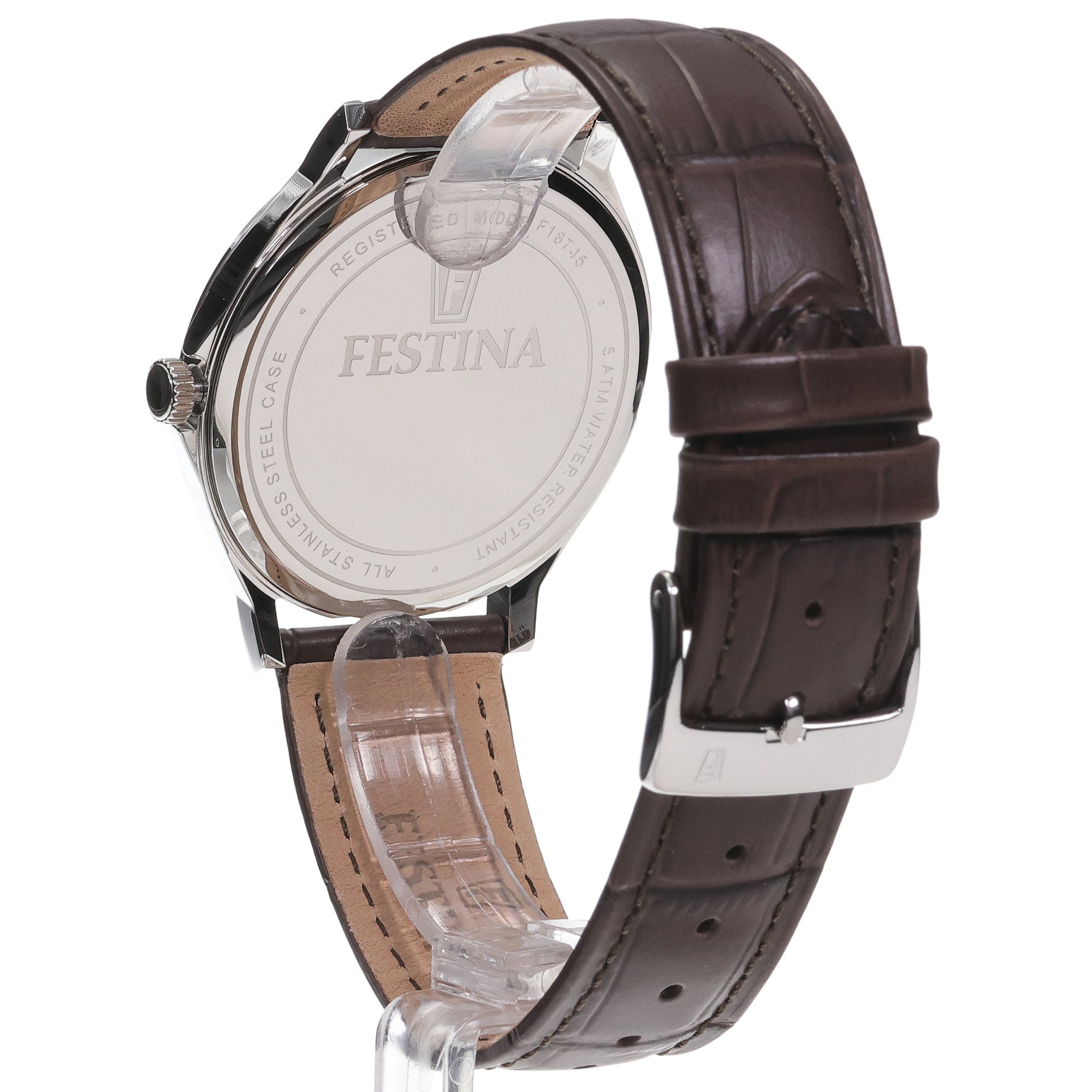 Festina F16745-6 męski zegarek Classic pasek