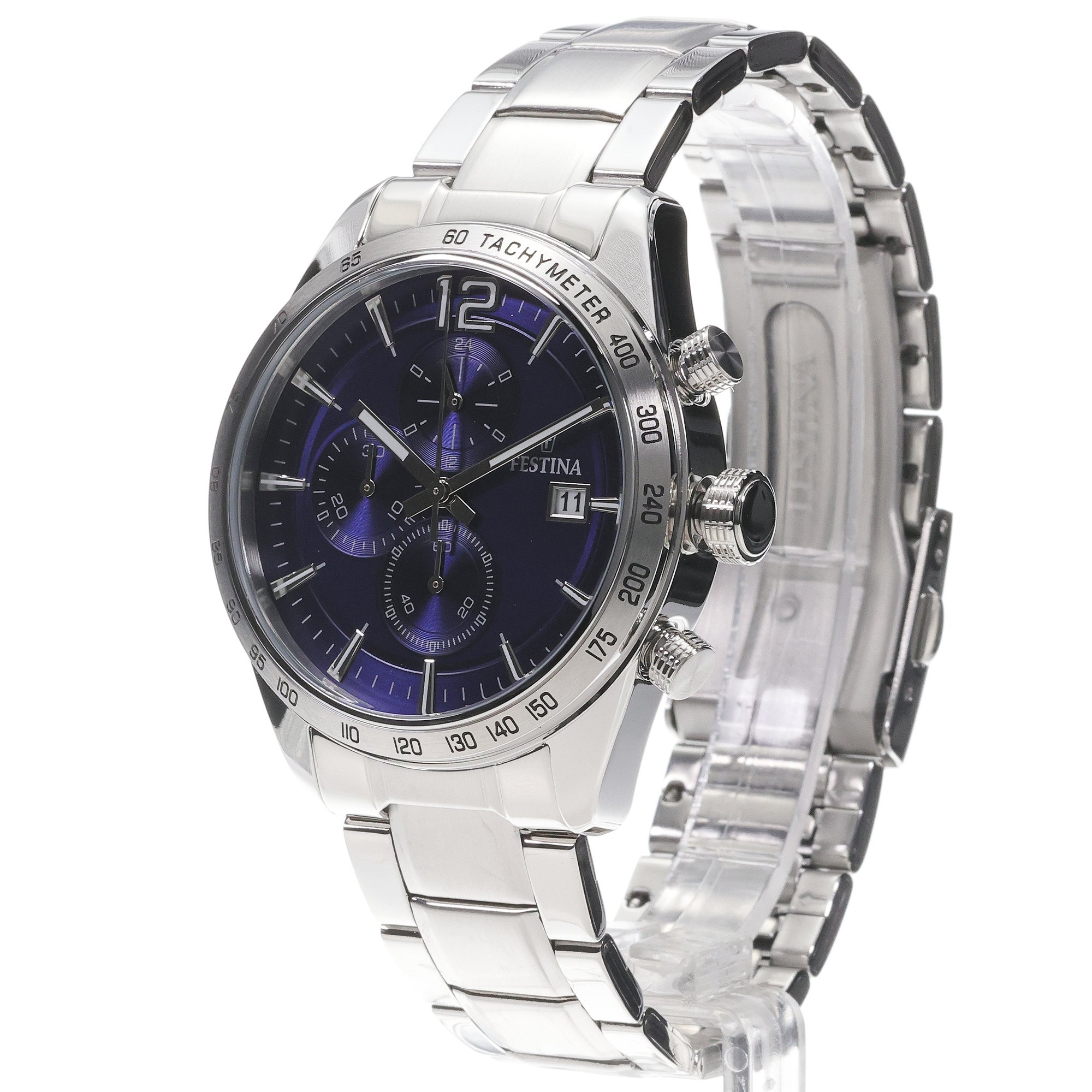 Festina F16759-3 Chronograf Chronograph zegarek męski sportowy mineralne - miniatura 2