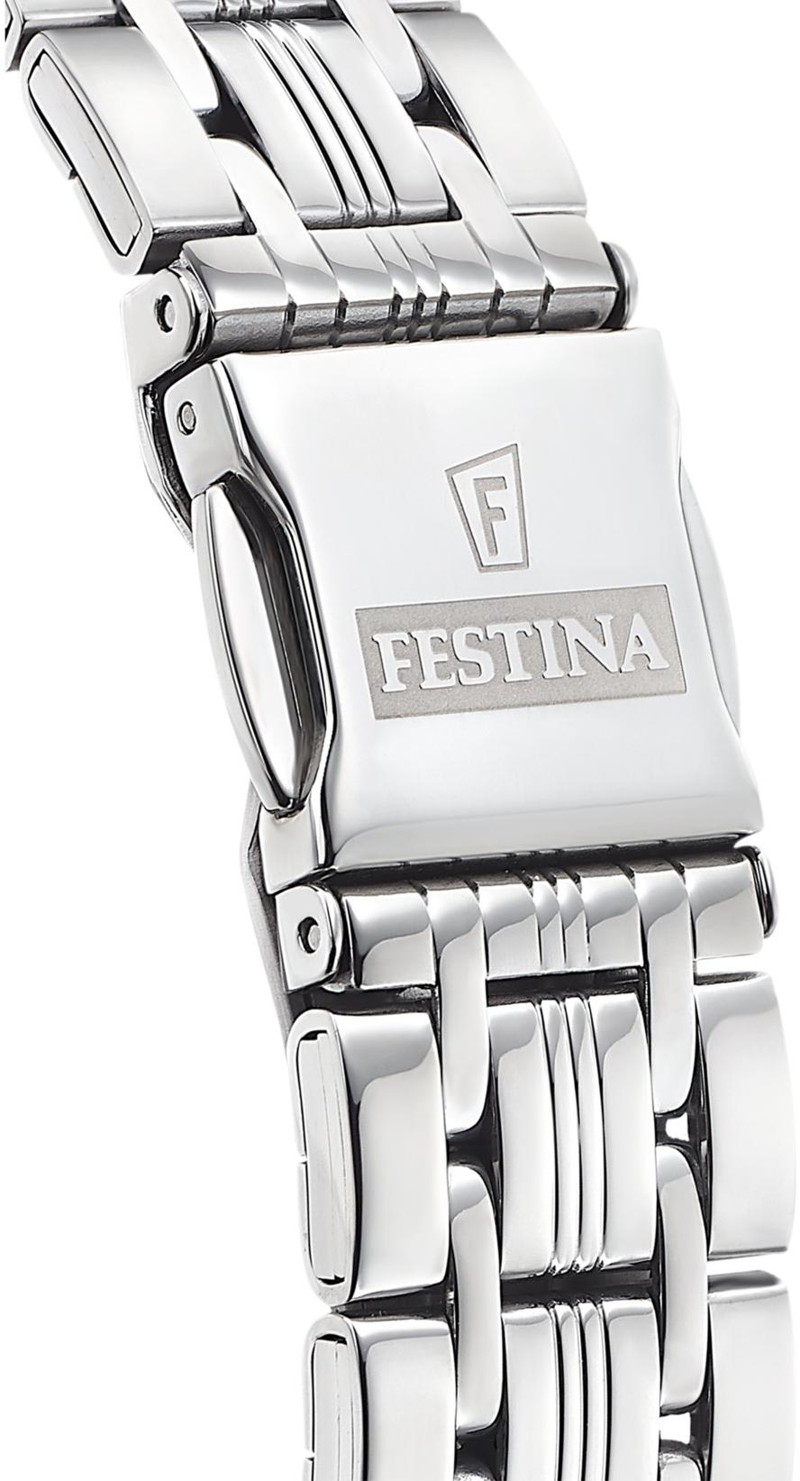 Festina F16940-A zegarek srebrny klasyczny Mademoiselle bransoleta - miniatura 3