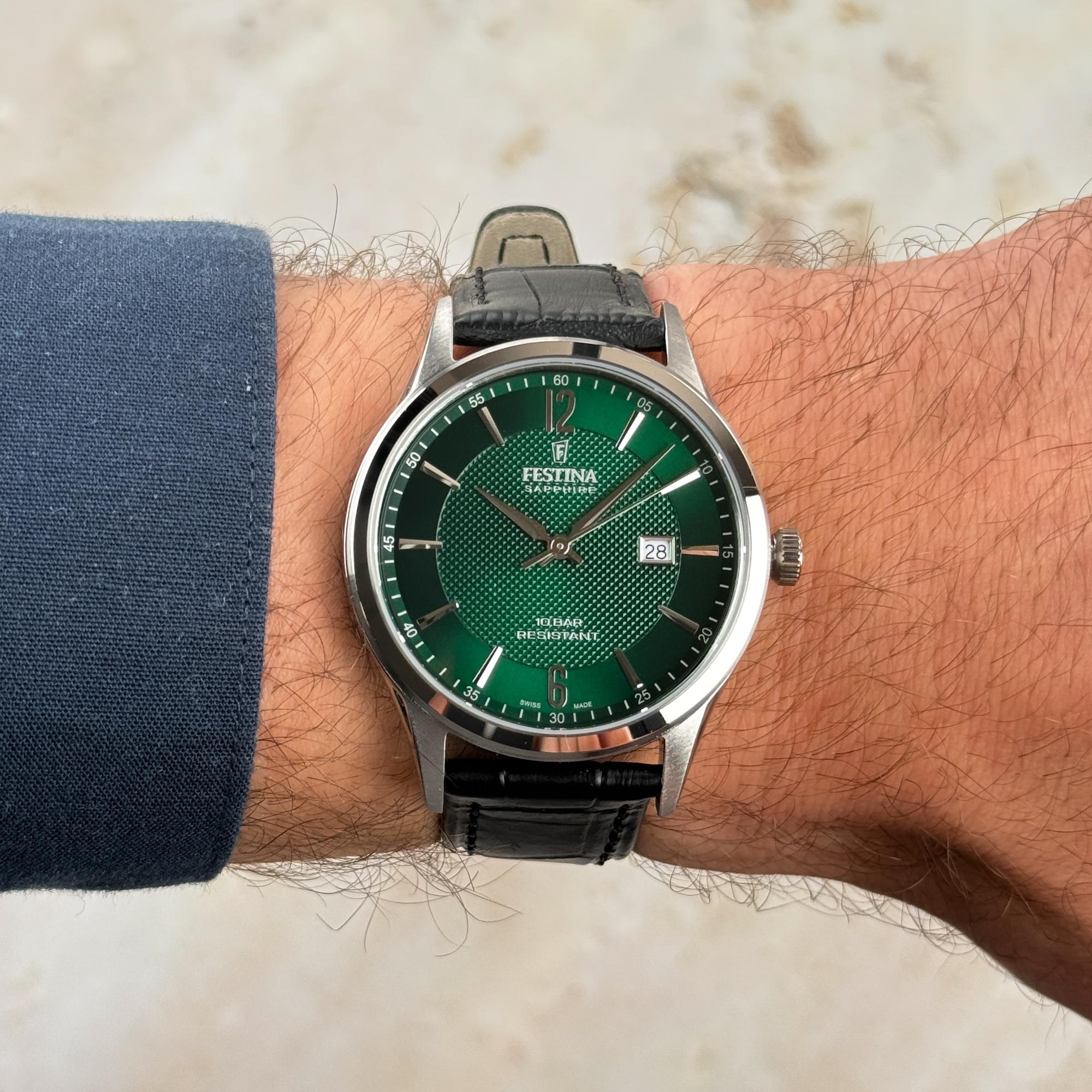 Festina F20007-7 zegarek męski klasyczny Classic pasek - miniatura 8