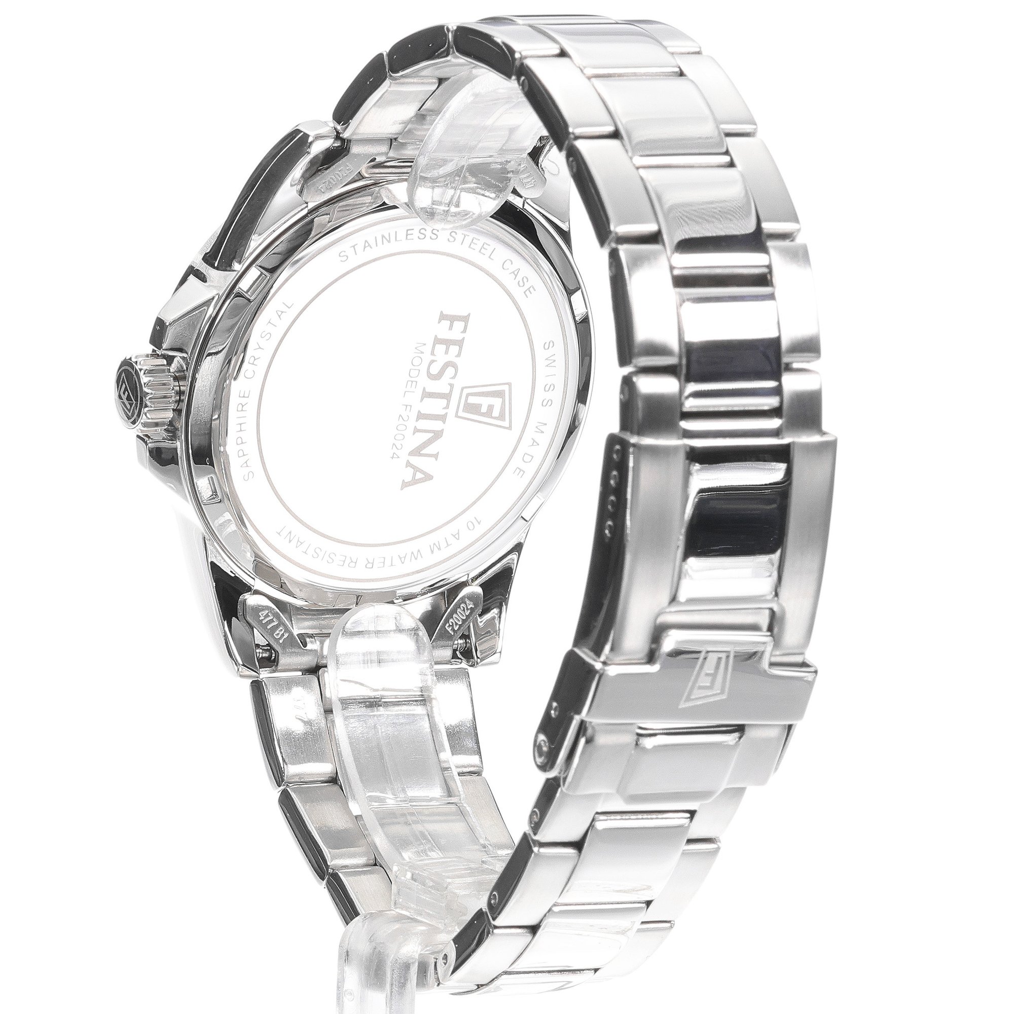 Festina F20024-4 męski zegarek Classic bransoleta - miniatura 4